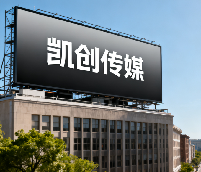 湘阴户外广告牌的设计与制作