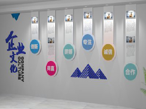 湘阴企业文化墙需要传递什么办公文化？